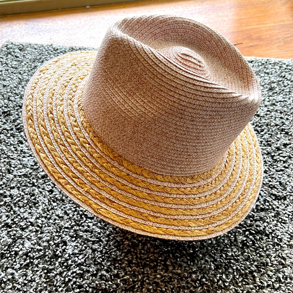 Galliano Sorbatti made in Italy straw hat